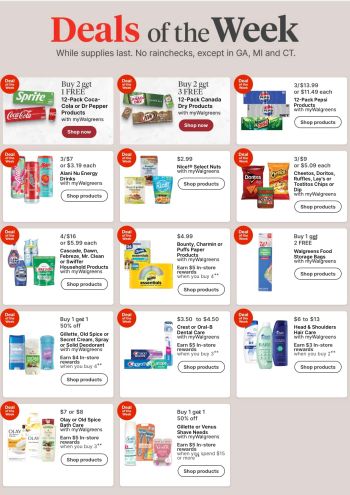 Walgreens offer thumb