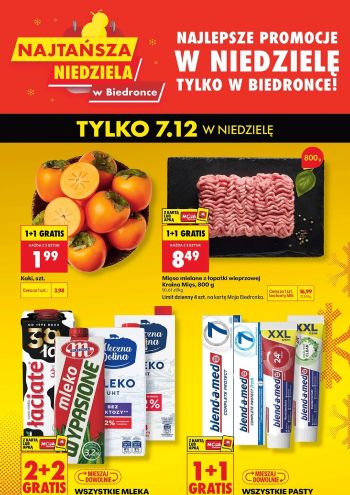 Biedronka offer thumb