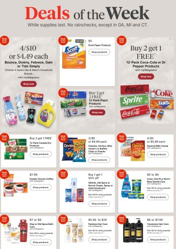 Walgreens offer thumb