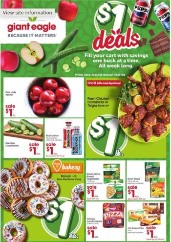 Giant Eagle offer thumb