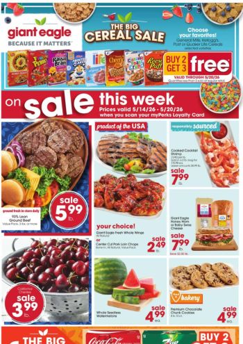 Giant Eagle offer thumb