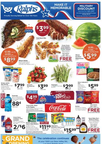 Ralphs offer thumb