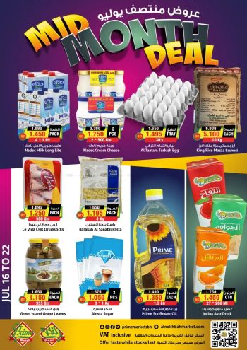 Prime Supermarkets offer thumb
