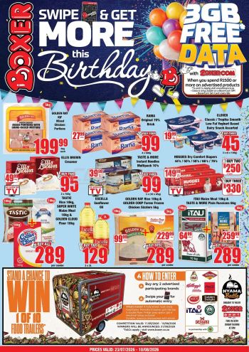 Boxer Superstores offer thumb