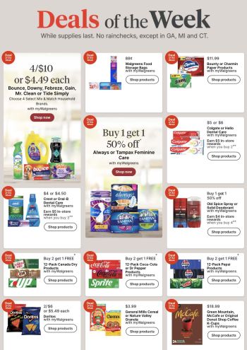 Walgreens offer thumb