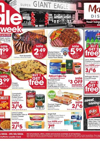 Giant Eagle offer thumb