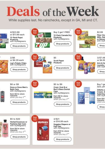 Walgreens offer thumb