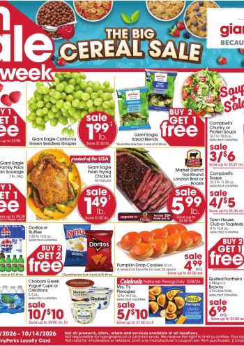 Giant Eagle offer thumb