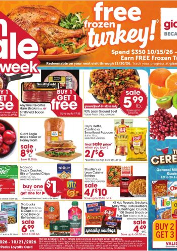 Giant Eagle offer thumb