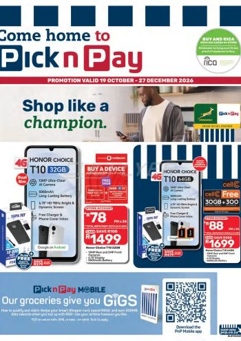 Pick N Pay offer thumb