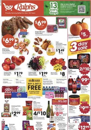 Ralphs offer thumb